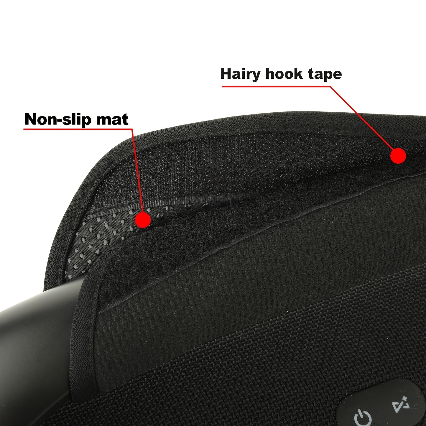 for JBL Boombox Series Comfort Grip Handle Cover - Anti-Slip, Waterproof Speaker Pad Wrap for Enhanced Carry Comfort